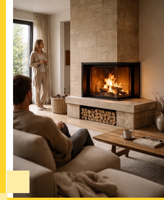 Угловые камины из кирпича установка в Сызрани от 151950 р. ЭриданСзр