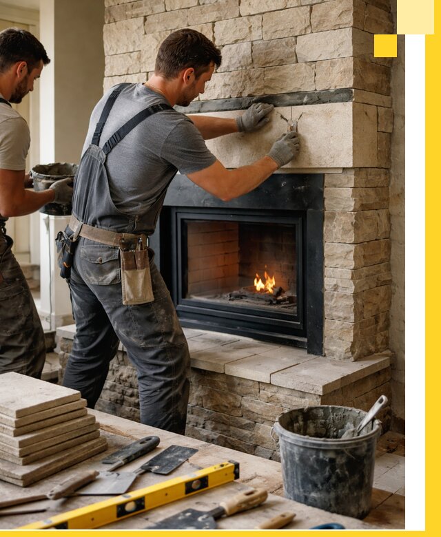 Проектирование и установка открытых каминов в Сызрани