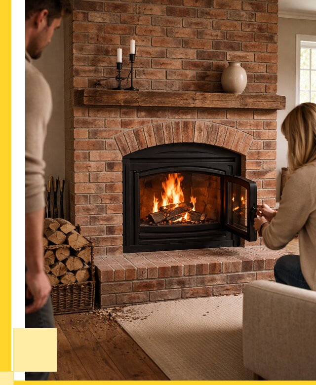 Кирпичные камины под ключ в Сызрани от 151950 р. | ЭриданСзр