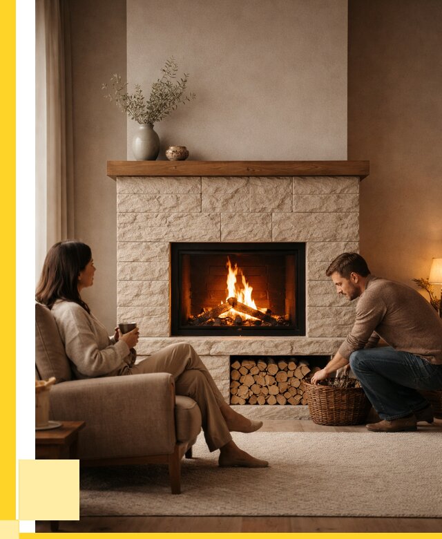 Камины для дома в Сызрани под ключ от 151950 р. | ЭриданСзр