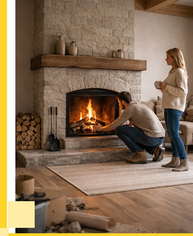 Камины для загородного дома в Сызрани от 354550 р., ЭриданСзр