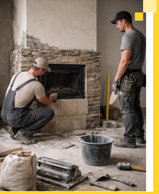 Камины под ключ в Сызрани: проект, изготовление и монтаж