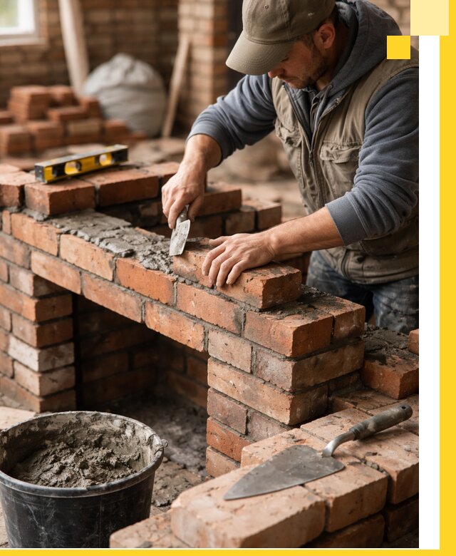 Кладка каминов под ключ в Сызрани профессиональная отделка и монтаж