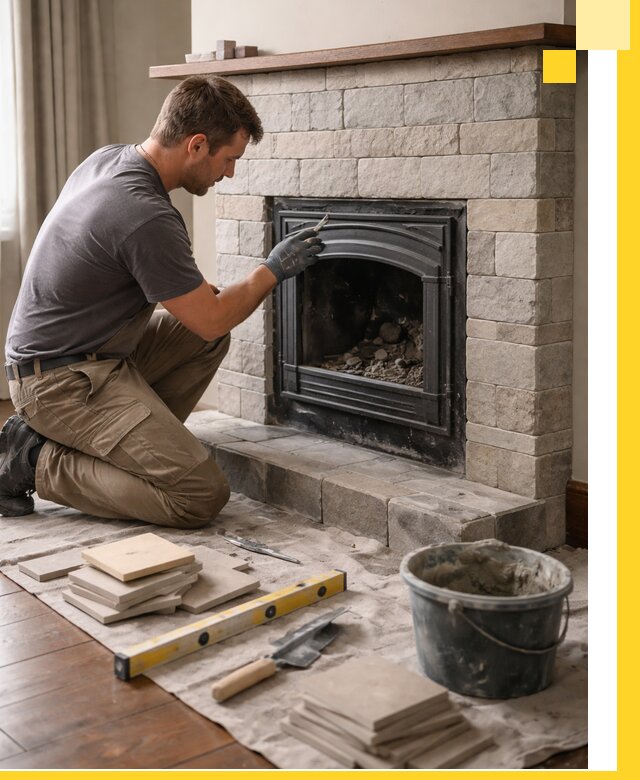 Профессиональный ремонт каминов в Сызрани восстановление и сервис