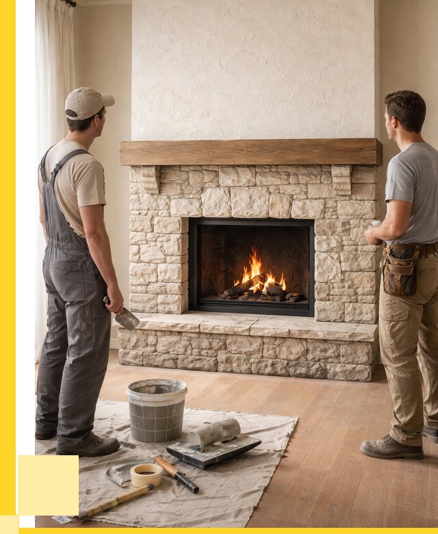 Отделка каминов в Сызрани от 6585 р. под ключ | ЭриданСзр