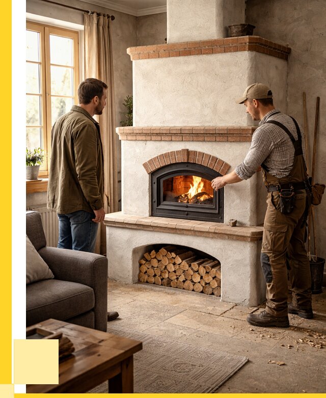 Печи камины в Сызрани: кирпичные, изразцовые от 60780 р. | ЭриданСзр