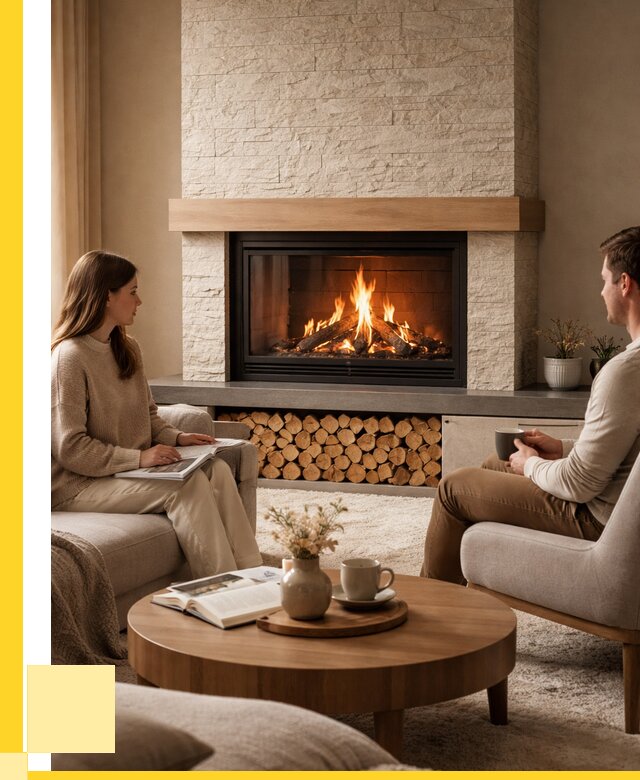 Камины со стеклом в Сызрани от 182340 р. | ЭриданСзр — топки 3 стекла