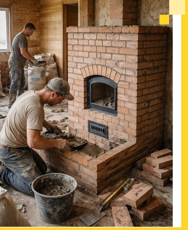 Профессиональное строительство печей в Сызрани под ключ