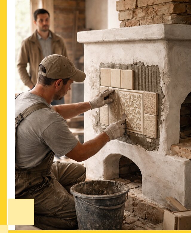 Отделка печей и банных печей в Сызрани от 35455 р. | ЭриданСзр