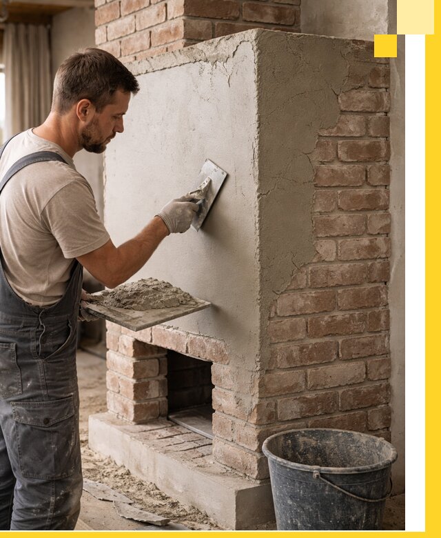 Отделка печей и облицовка каминов в Сызрани под ключ