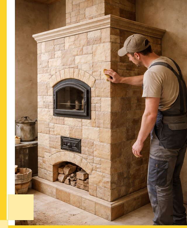 Облицовка печей в Сызрани от 4559 р. под ключ | ЭриданСзр