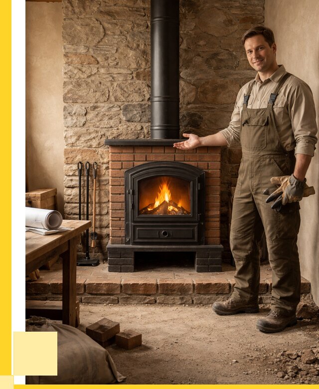 Печи отопительные из кирпича в Сызрани от 81040 р., ЭриданСзр