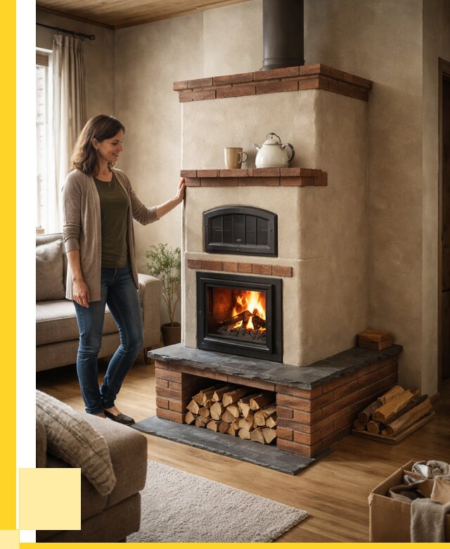 Печи шведки в Сызрани от 86105 р. | ЭриданСзр — печь шведка