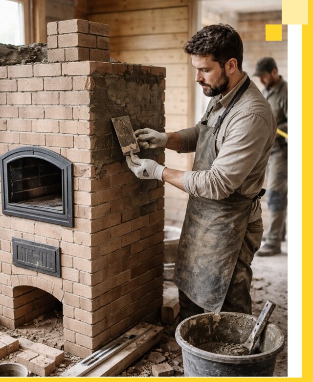 Изготовление и установка печей-шведок под ключ в Сызрани