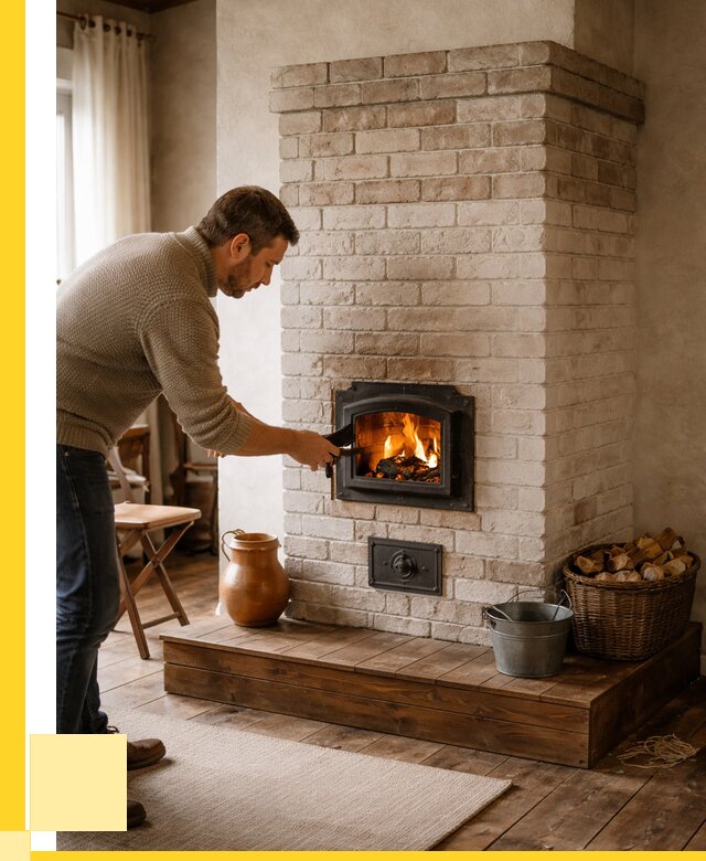 Печь голландка из кирпича в Сызрани от 86105 р. | ЭриданСзр