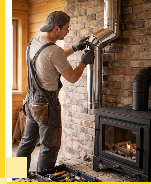 Монтаж дымоходов для печей в Сызрани от 7598 р. | ЭриданСзр