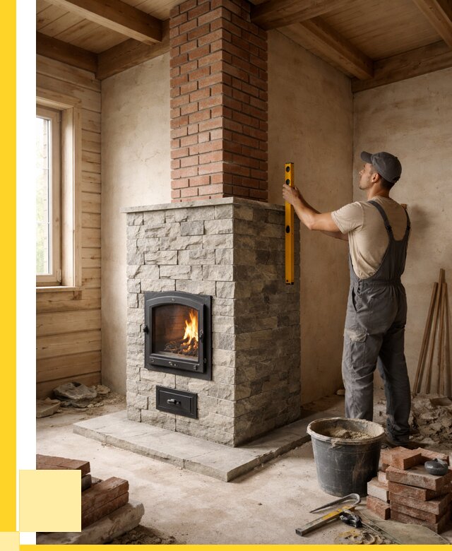 Печи и дымоходы под ключ в Сызрани от 45585 р., ЭриданСзр