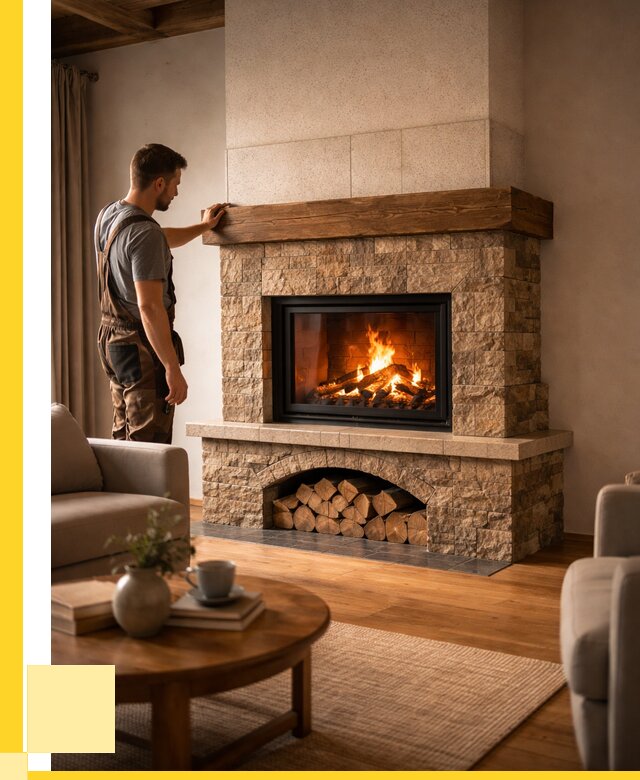 Печи камины для дома под ключ в Сызрани от 55715 р. | ЭриданСзр