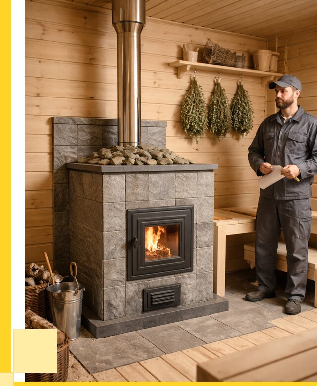 Печи для бани под ключ в Сызрани от 121560 р. | ЭриданСзр