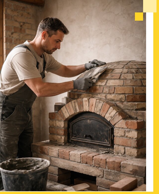 Изготовление и монтаж помпейских печей на заказ в Сызрани