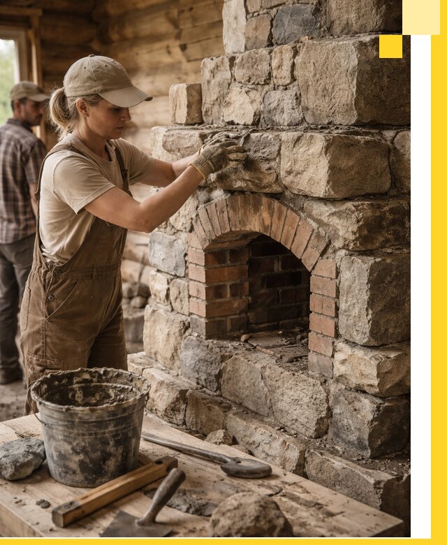 Каменные печи на заказ и монтаж в Сызрани, долговечные решения