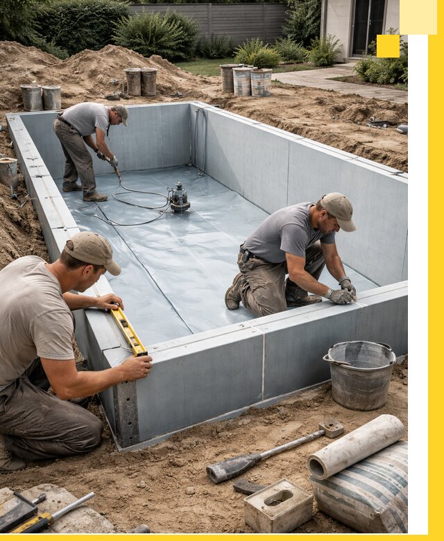 Профессиональный монтаж бассейнов под ключ в Сызрани с гарантией