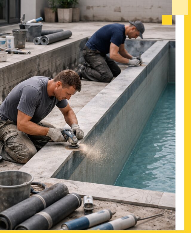 Профессиональный ремонт бассейнов под ключ в Сызрани