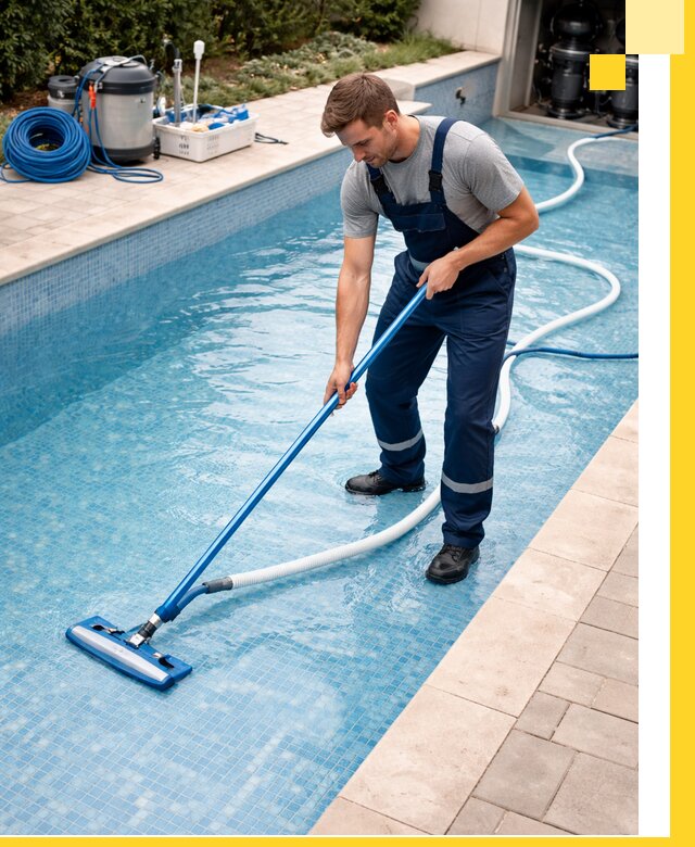 Профессиональная чистка бассейнов и фильтров в Сызрани под ключ