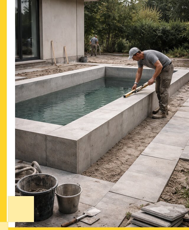 Строительство бетонного бассейна в Сызрани от 1215600 р. | ЭриданСзр