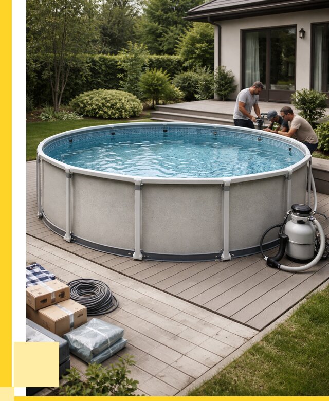 Купить каркасные бассейны в Сызрани от 45585 р. | ЭриданСзр