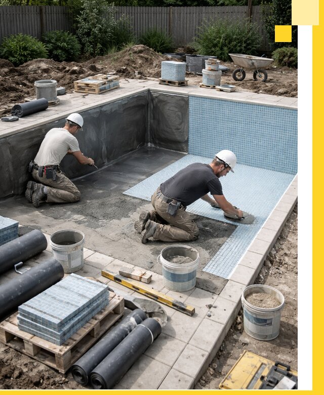 Проектирование и строительство стационарных бассейнов в Сызрани