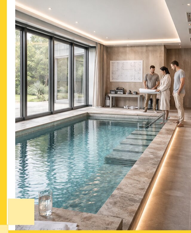 Закрытые бассейны под ключ в Сызрани от 2532500 р. | ЭриданСзр