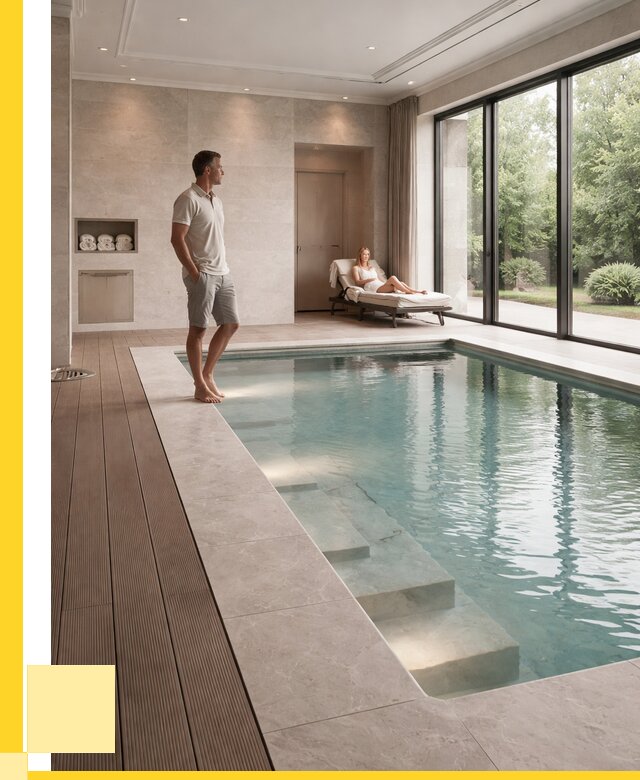 Бассейны в коттедже под ключ в Сызрани от 1215600 р. | ЭриданСзр