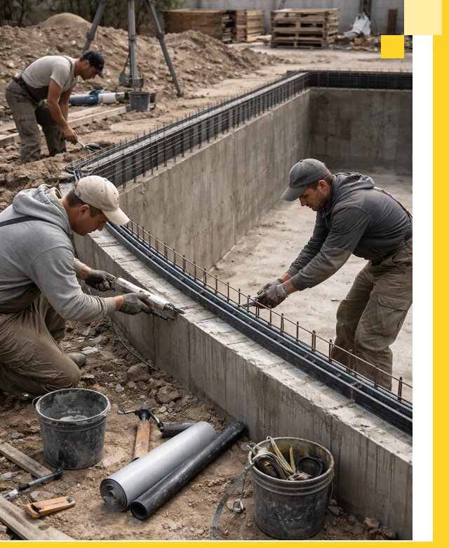 Качественный монтаж чаши бассейна в Сызрани под ключ с гарантией