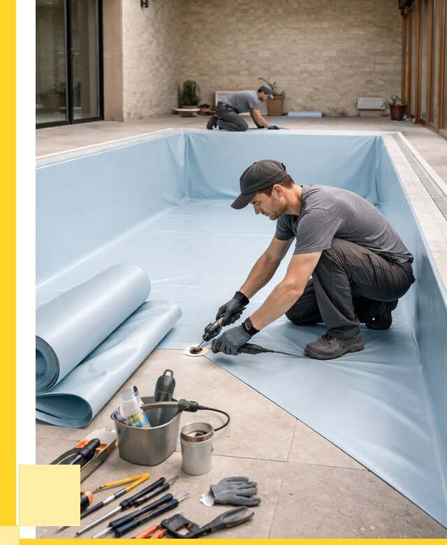 Пленка ПВХ для бассейнов в Сызрани от 2533 р. | ЭриданСзр