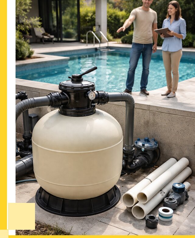 Песочные фильтры для бассейнов в Сызрани от 18234 р., ЭриданСзр