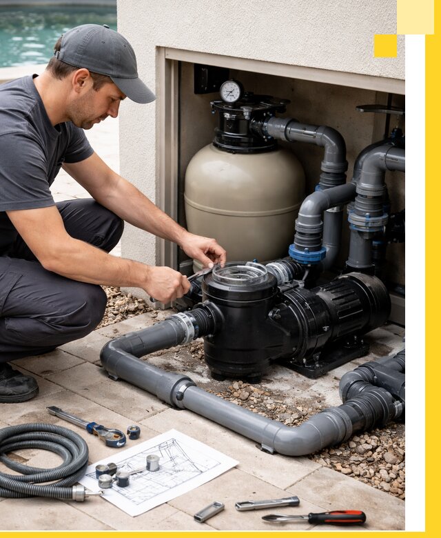 Поставка, монтаж и сервис насосов для бассейнов в Сызрани