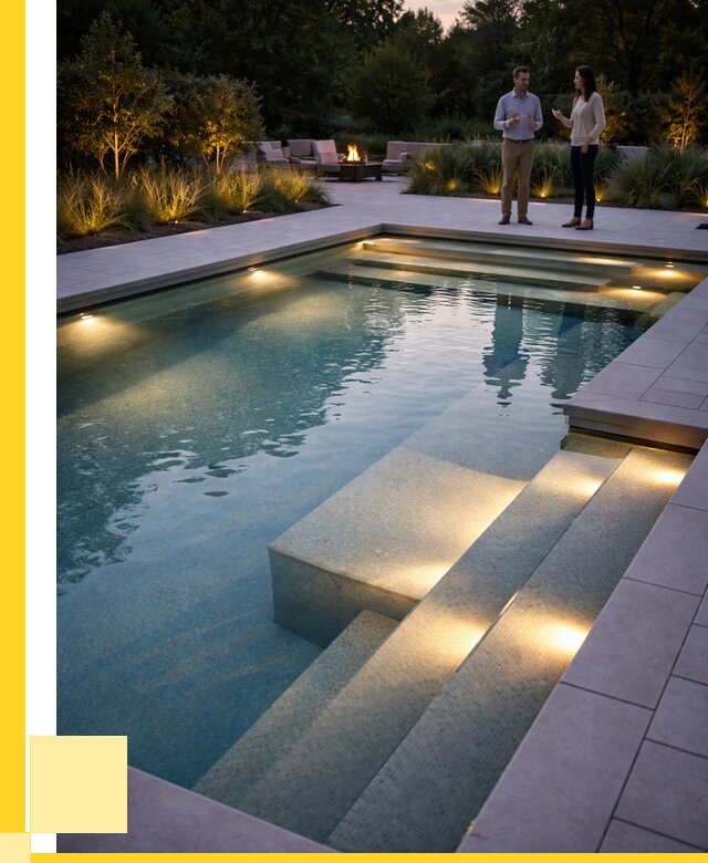 Освещение бассейнов в Сызрани под ключ от 25325 р. | ЭриданСзр