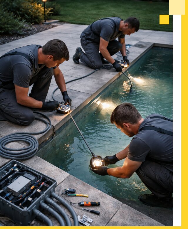 Профессиональное освещение бассейнов в Сызрани: дизайн и монтаж