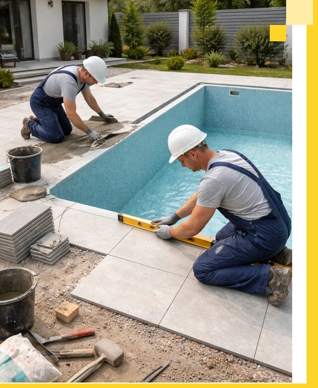 Строительство и монтаж плавательных бассейнов под ключ в Сызрани