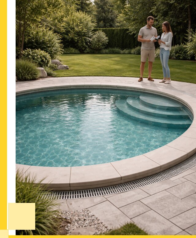 Круглые каркасные бассейны купить в Сызрани от 253250 р. | ЭриданСзр