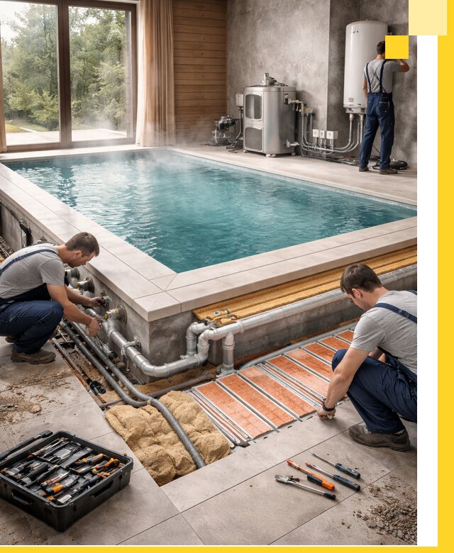 Проектирование и строительство тёплых бассейнов в Сызрани