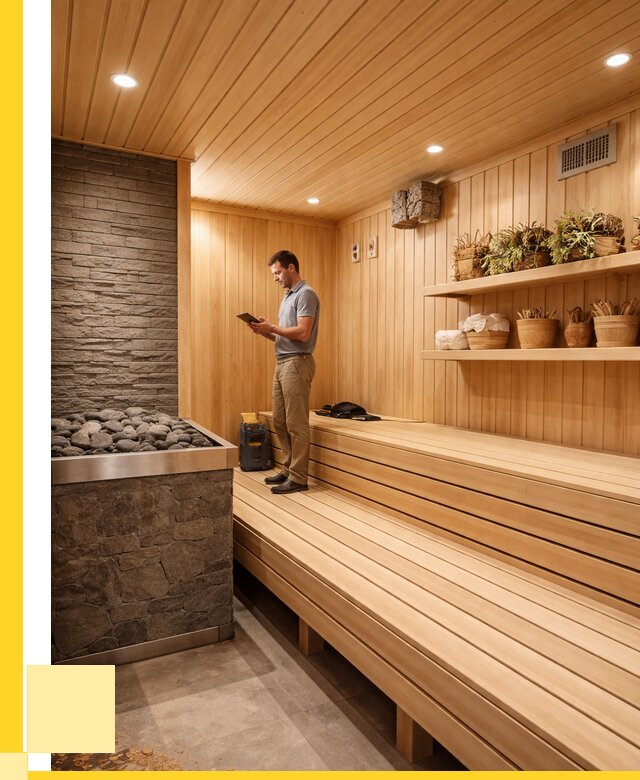 Сауна под ключ в Сызрани: от 455850 р. | Строительство — ЭриданСзр