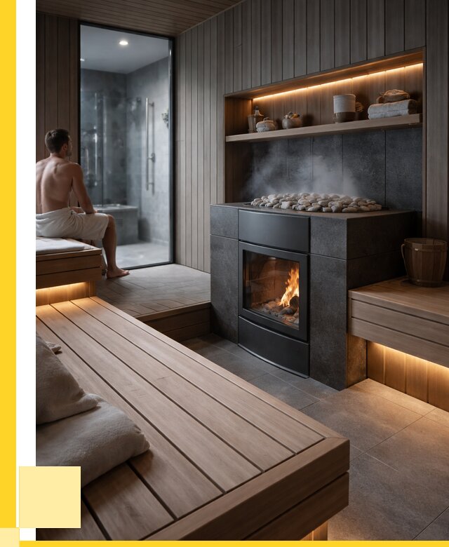 Проект сауны в частном доме в Сызрани от 35455 р. | ЭриданСзр