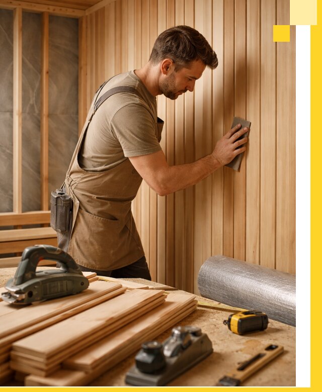 Профессиональная отделка саун и парных под ключ в Сызрани