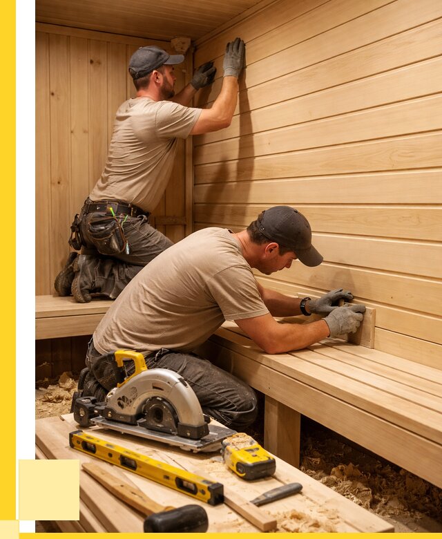 Обшивка саун вагонкой в Сызрани от 2533 р. | ЭриданСзр