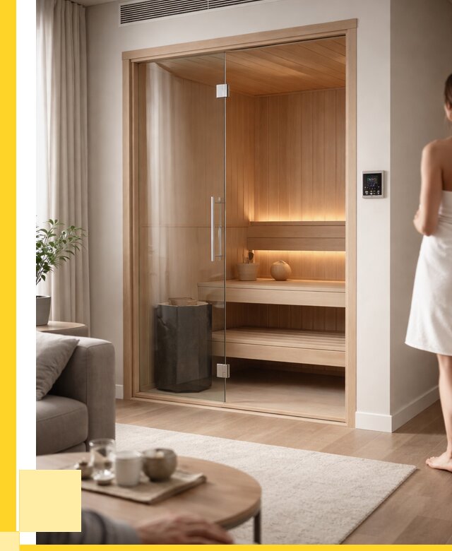 Сауна в квартире под ключ в Сызрани от 121560 р. ЭриданСзр