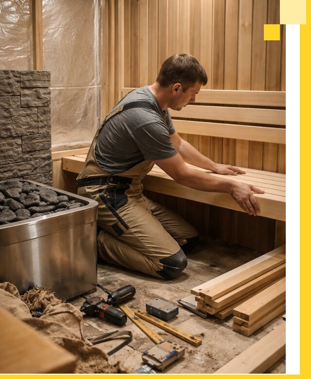 Сауны для дома под ключ с проектированием и монтажом в Сызрани