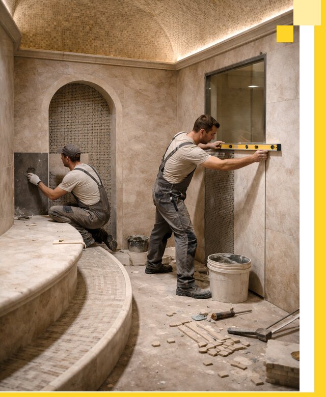 Проектирование и строительство саун с хамамом под ключ в Сызрани