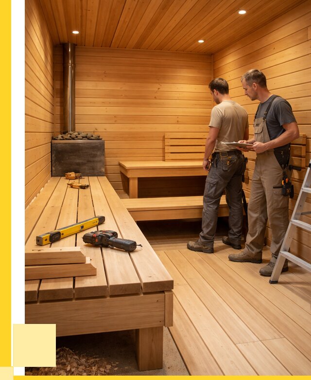 Отделка бань и саун в Сызрани по цене от 4559 р. | ЭриданСзр